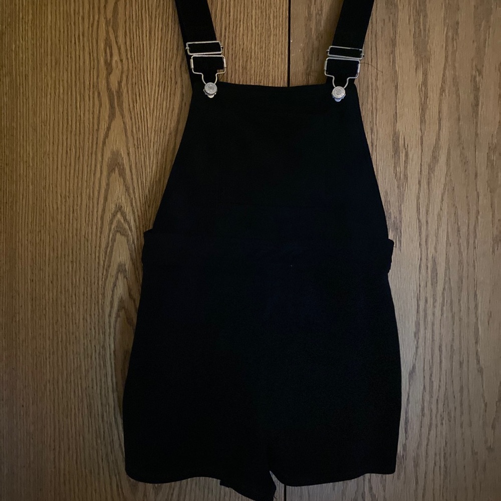 Black overalls